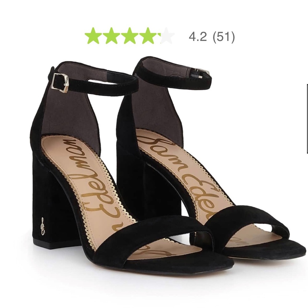 Sam Edelman Daniella Block Suede Heel